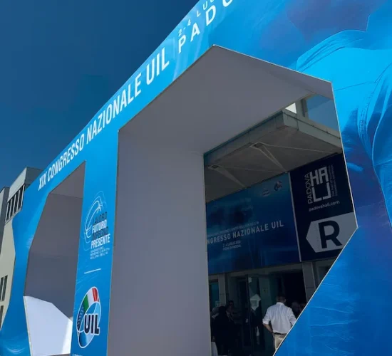 XIX Congresso Nazionale della UIL, Ingresso